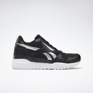 Reebok Royal Bridge 2.0 Turnschuhe Damen - Schwarz/Silber - DE 470-TMF